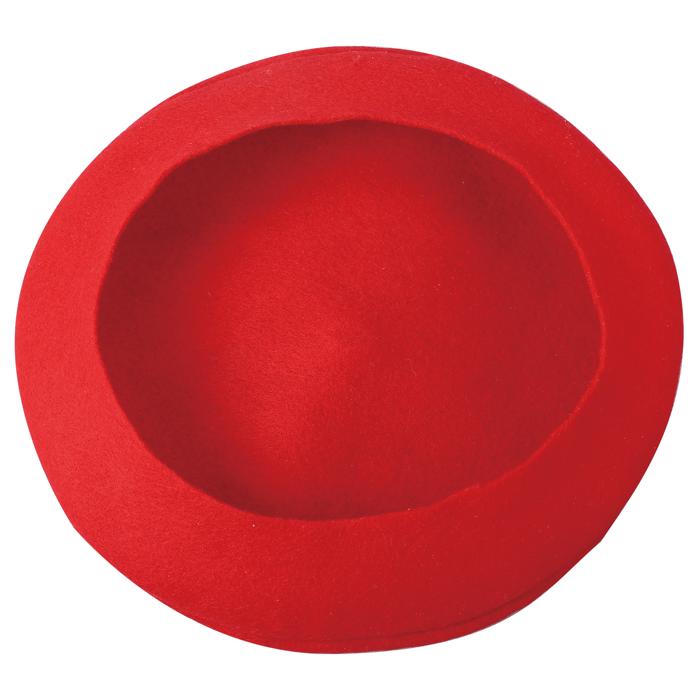 ㈱アーテック フェルト ベレー帽 赤1個（ご注文単位1個）【直送品】
