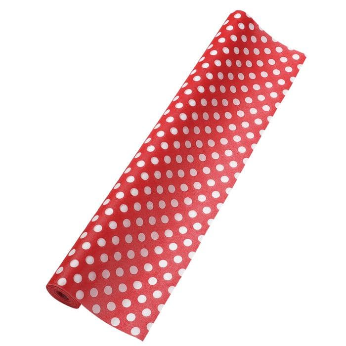 ㈱アーテック カラー不織布 ドット 赤 5m 切売1個（ご注文単位1個）【直送品】