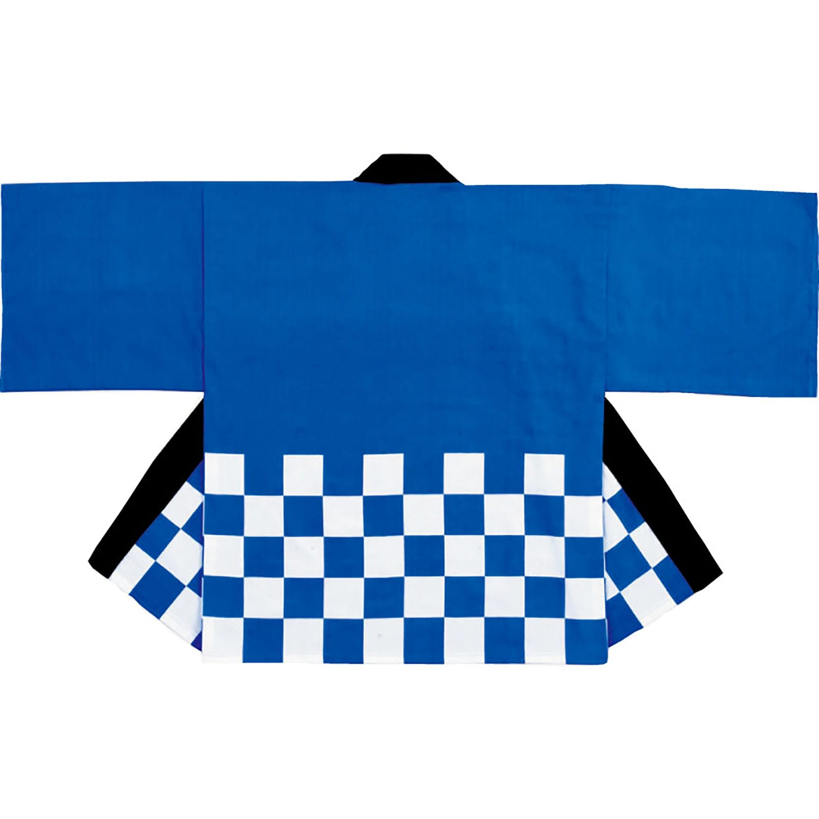 ㈱アーテック カラー市松袢天ブルー1着（ご注文単位1着）【直送品】