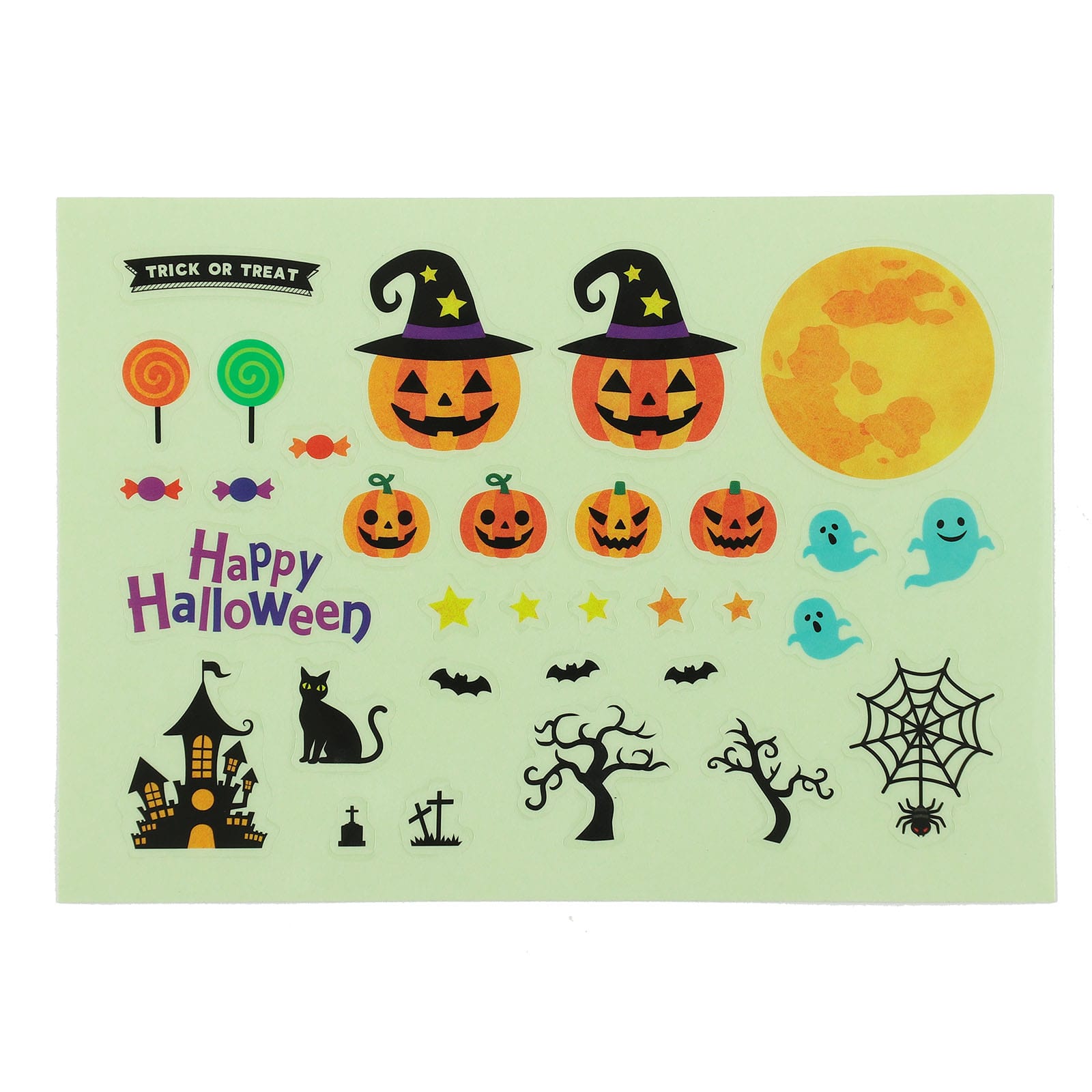 ㈱アーテック ハロウィンシール 5枚組1セット(ご注文単位1セット)【直送品】