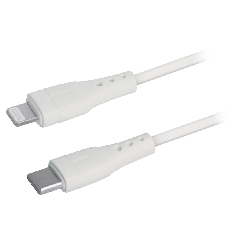 アーテック PD ライトニングケーブル 1m ホワイト 1個（ご注文単位1個）【直送品】