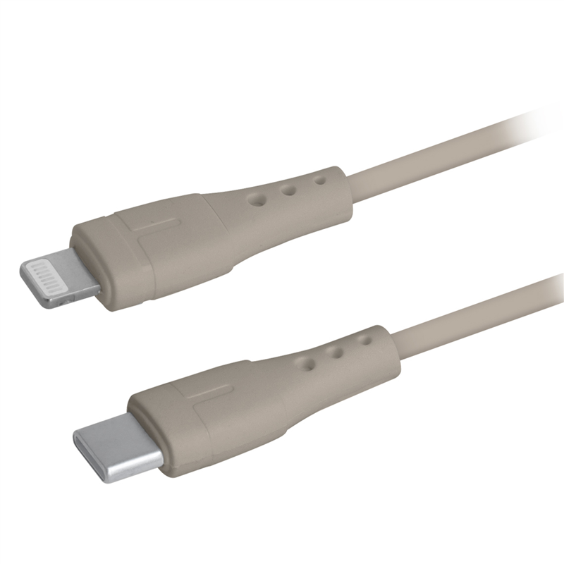 アーテック PD ライトニングケーブル 1m モカ 1個（ご注文単位1個）【直送品】