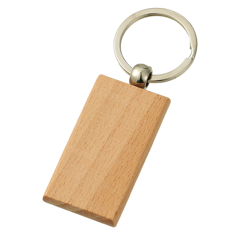 アーテック 木製キーホルダー 長方形型 1個（ご注文単位1個）【直送品】