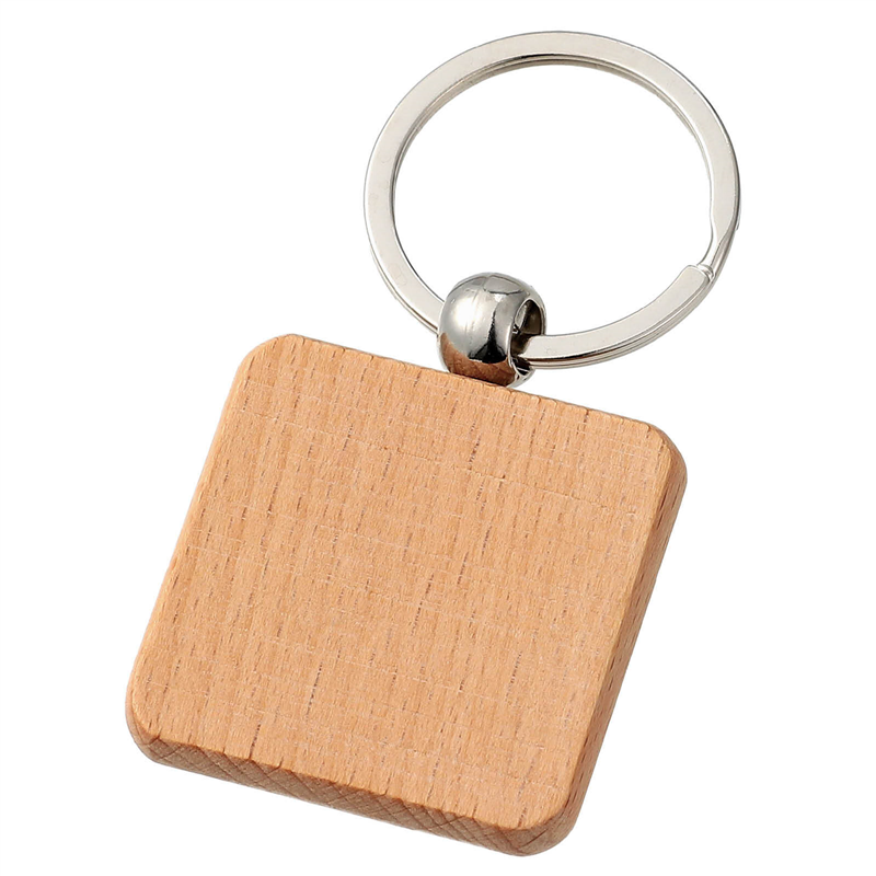 アーテック 木製キーホルダー 正方形型 1個（ご注文単位1個）【直送品】