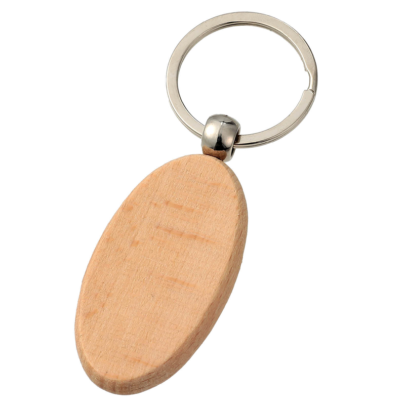 アーテック 木製キーホルダー 楕円型 1個（ご注文単位1個）【直送品】