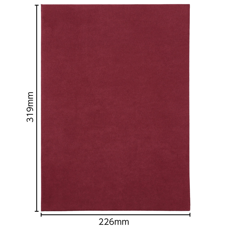 アーテック 証書ファイル スエード A パッド無 えんじ 1個（ご注文単位1個）【直送品】