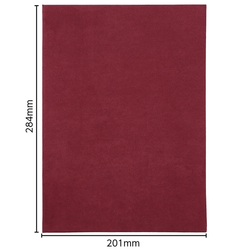アーテック 証書ファイル スエード B パッド無 えんじ 1個（ご注文単位1個）【直送品】