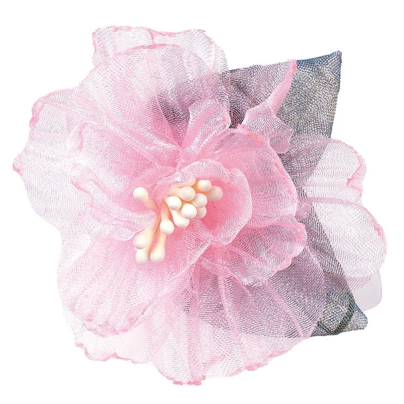 アーテック コサージュ レースフラワー ピンク 1個（ご注文単位1個）【直送品】