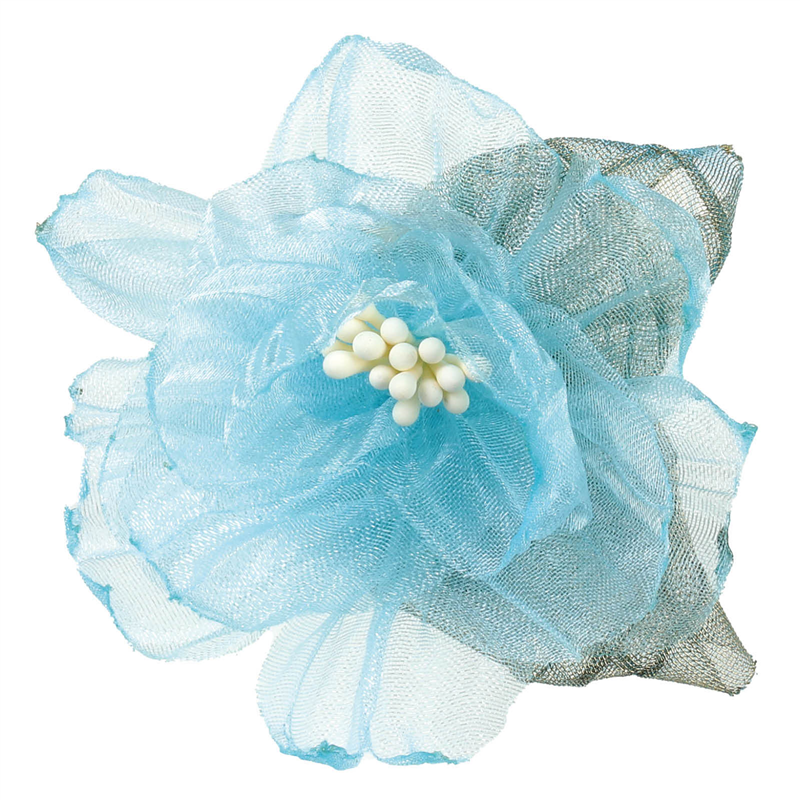 アーテック コサージュ レースフラワー ブルー 1個（ご注文単位1個）【直送品】