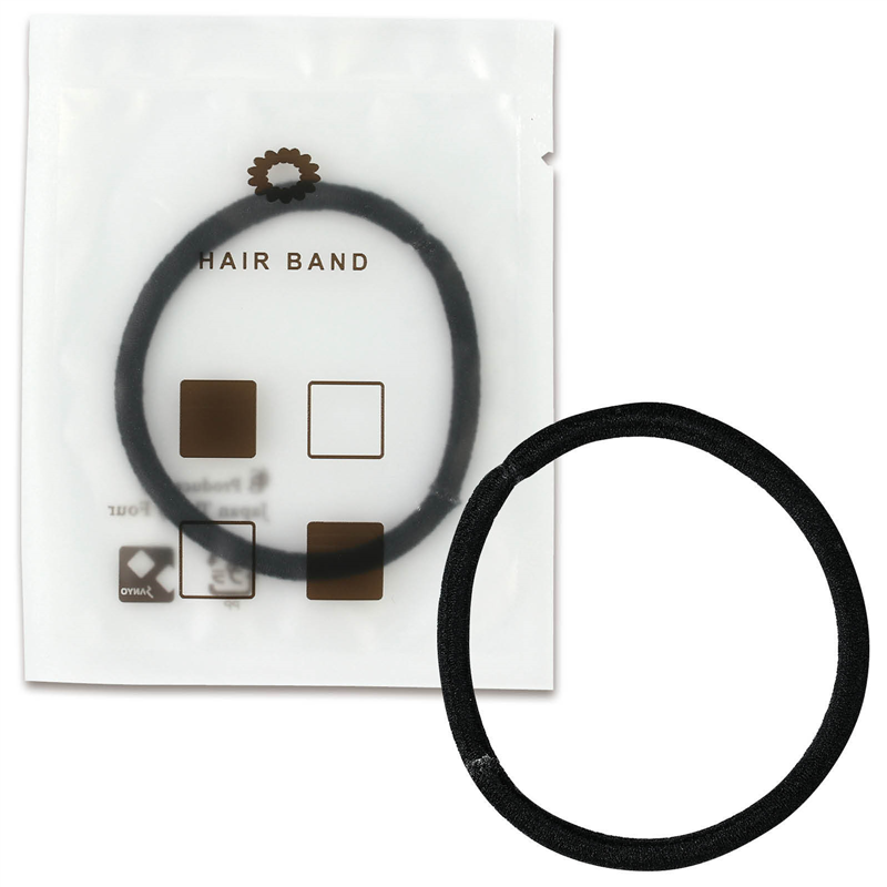 アーテック 袋入りヘアゴム黒 1個（ご注文単位1個）【直送品】