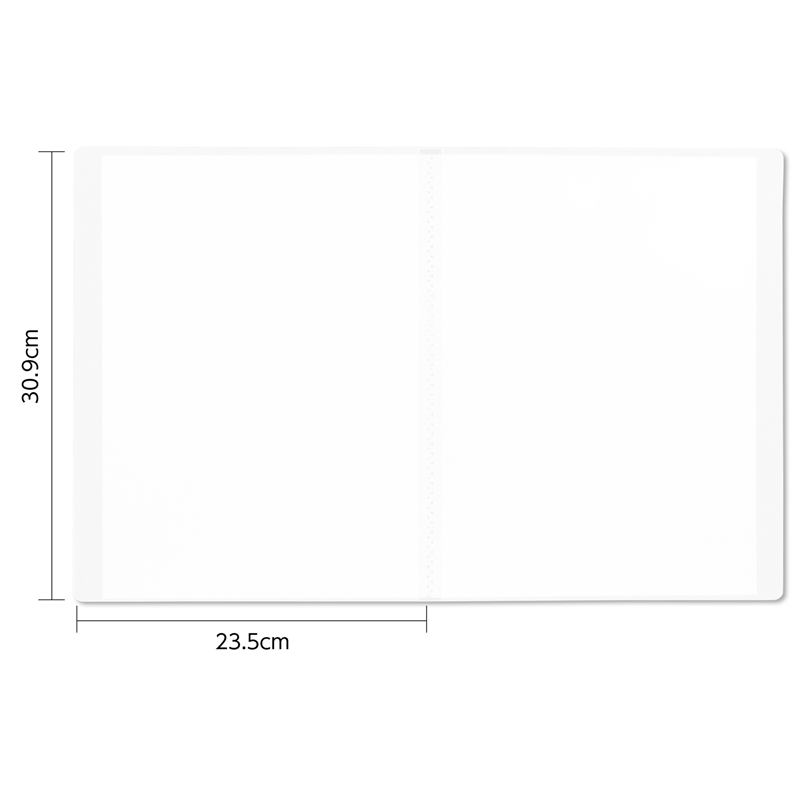 アーテック クリアブックB 厚 A4 20ポケット クリア10冊パック 1個（ご注文単位1個）【直送品】