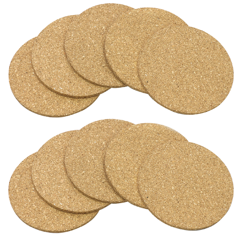 アーテック コルクコースター φ100mm 10枚組 1個（ご注文単位1個）【直送品】