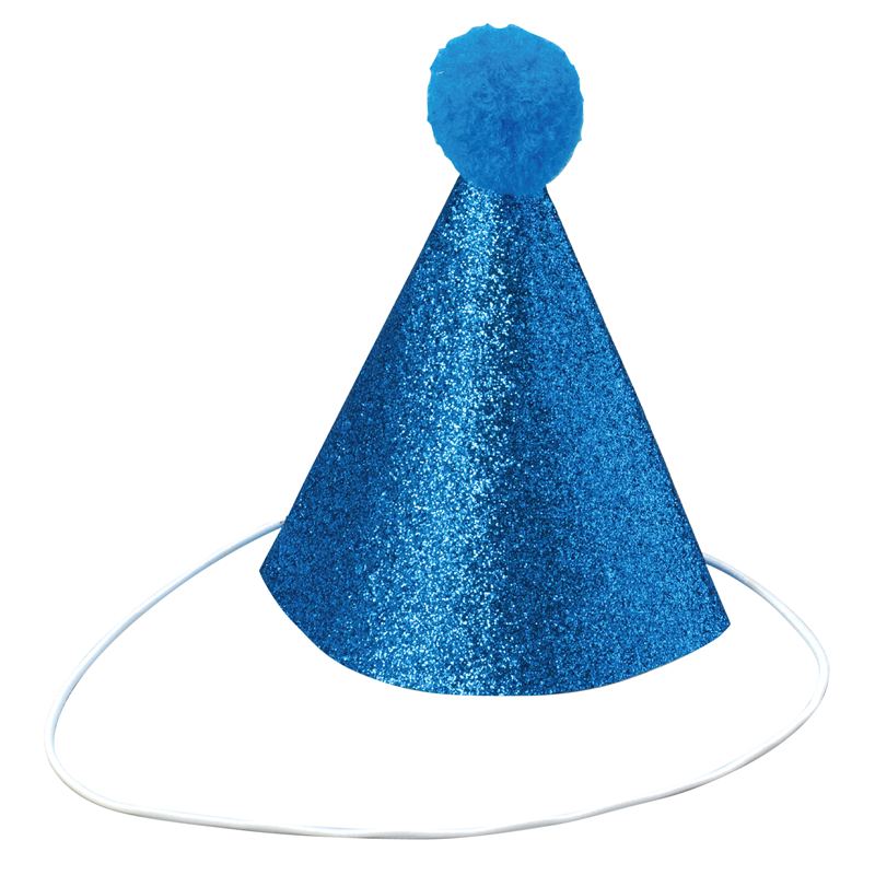 アーテック キラキラミニ三角帽子 青 1個（ご注文単位1個）【直送品】