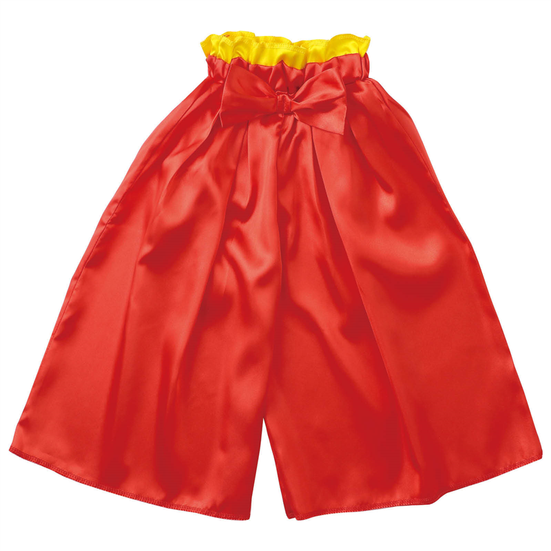 アーテック ソフトサテン 袴ズボン 赤×黄 1個（ご注文単位1個）【直送品】