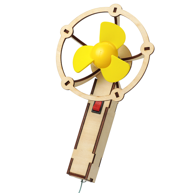 アーテック 木製ハンディ扇風機組立キット 1個（ご注文単位1個）【直送品】