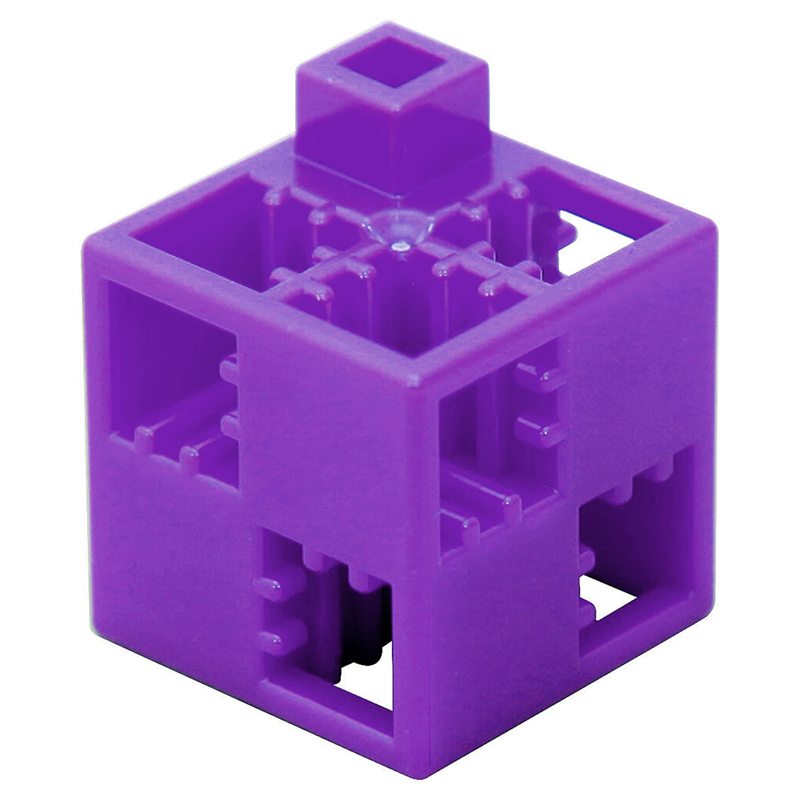 アーテック Artecブロック 基本四角 100P 紫 1個（ご注文単位1個）【直送品】