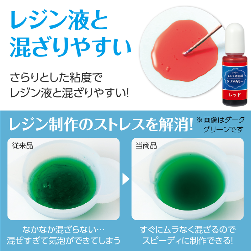 アーテック Artecレジン着色剤 透明色 10ml レッド 1個（ご注文単位1個）【直送品】