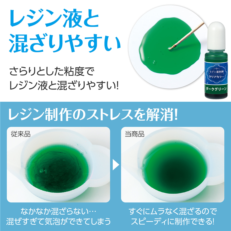 アーテック Artecレジン着色剤 透明色 10ml ダークグリーン 1個（ご注文単位1個）【直送品】