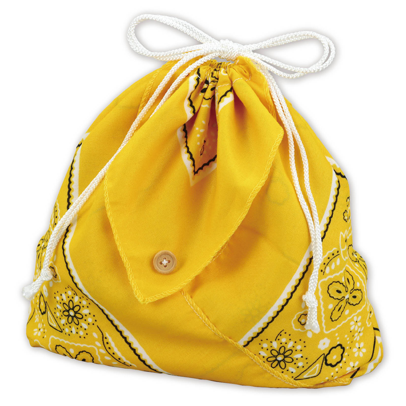 アーテック バンダナ巾着 白 1個（ご注文単位1個）【直送品】