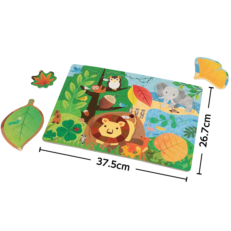 アーテック かくれんぼパズル どうぶつ 1個（ご注文単位1個）【直送品】