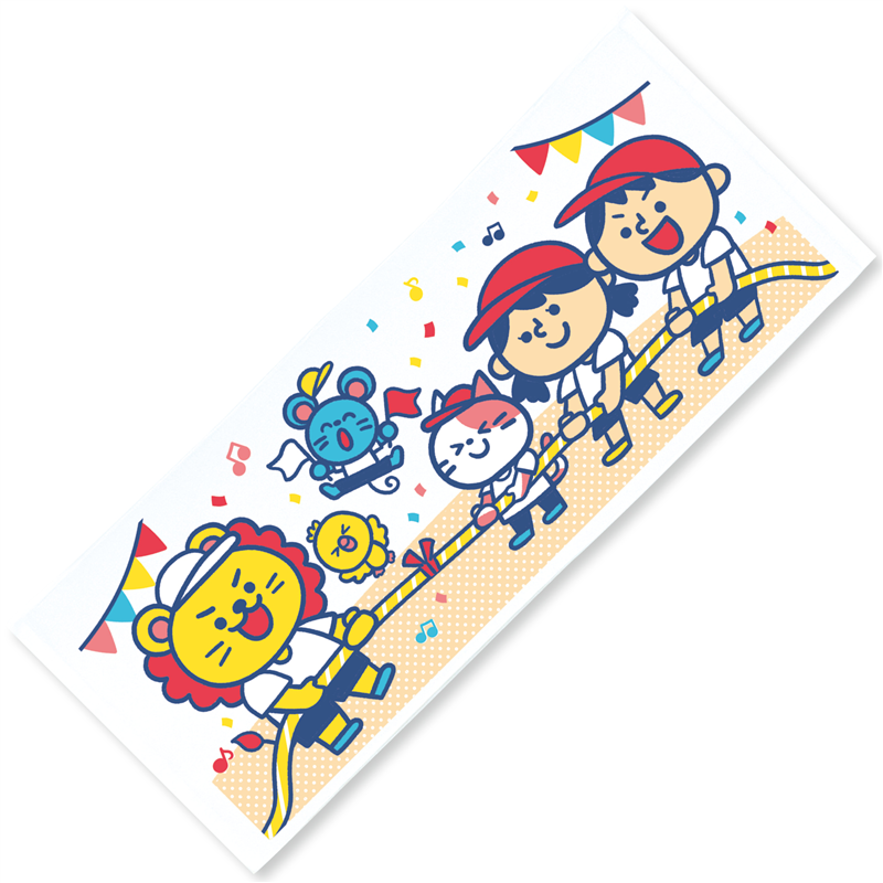 アーテック なかよくがんばりましたタオル フレンズ 1個（ご注文単位1個）【直送品】