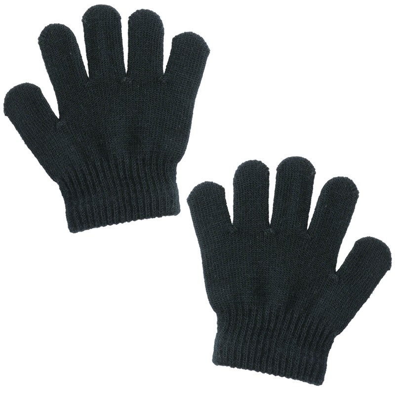 アーテック ミニのびのび手袋 黒 1個（ご注文単位1個）【直送品】