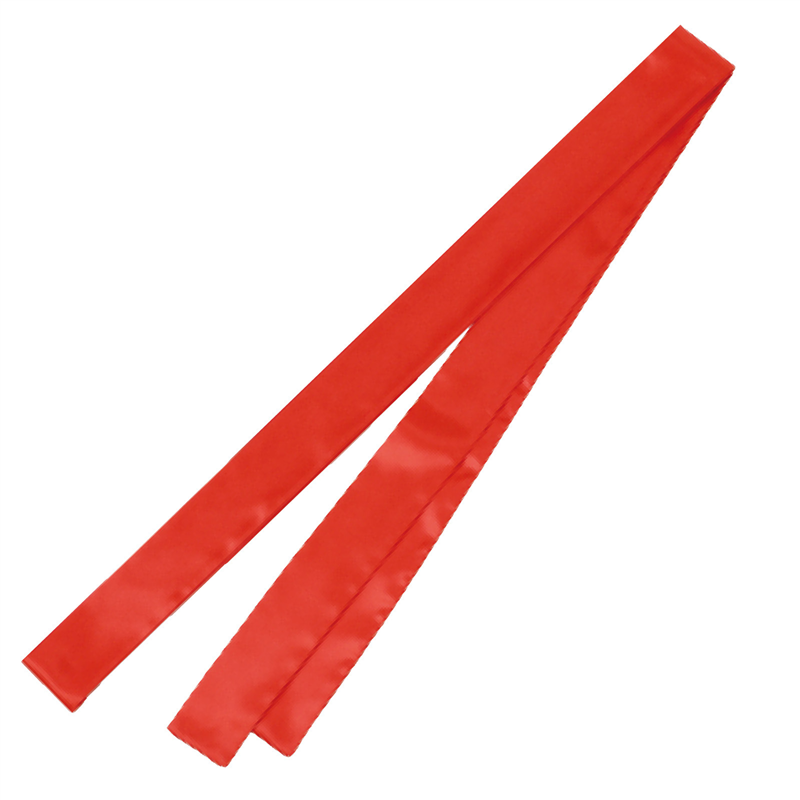 アーテック ソフトサテンロングたすき 赤 1個（ご注文単位1個）【直送品】