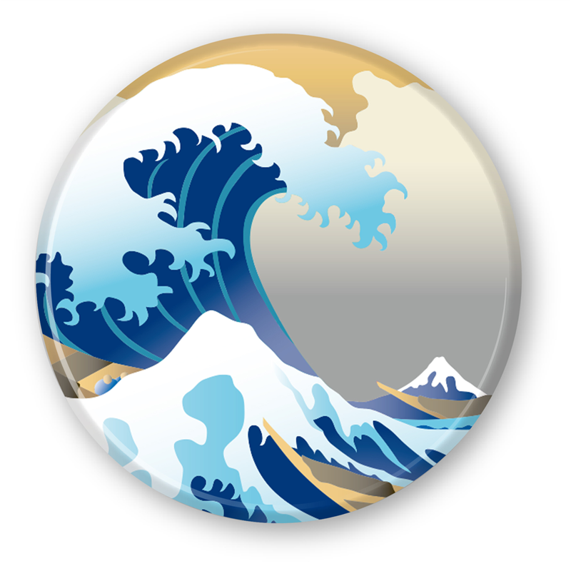 アーテック 葛飾北斎 富嶽三十六景マグネット 1個（ご注文単位1個）【直送品】