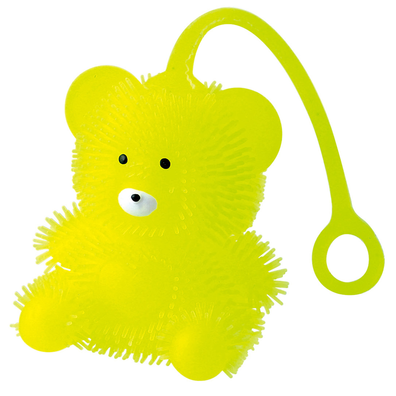 アーテック ぷにゅぷにゅくまさんヨーヨー イエロー 1個（ご注文単位1個）【直送品】