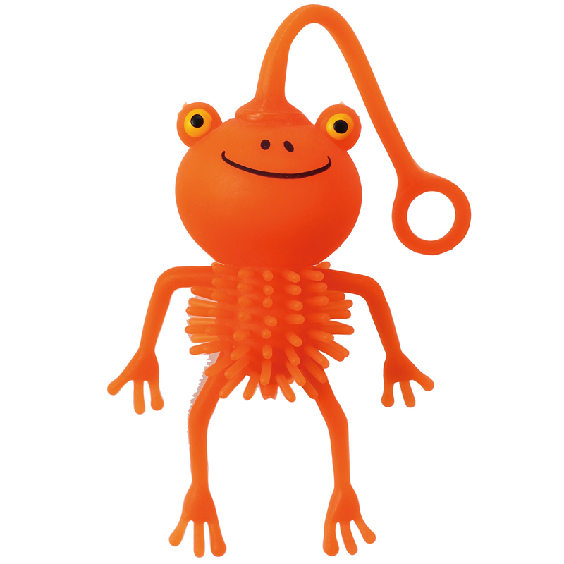 アーテック ぷにゅぷにゅカエルヨーヨー オレンジ 1個（ご注文単位1個）【直送品】