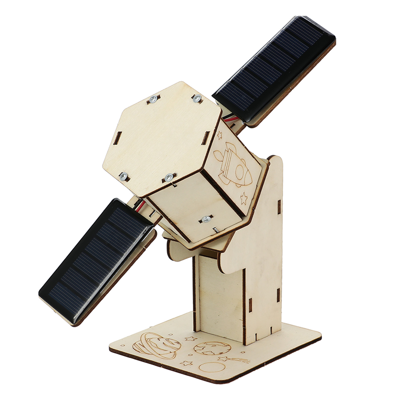 アーテック 木製人工衛星組立キット 1個（ご注文単位1個）【直送品】