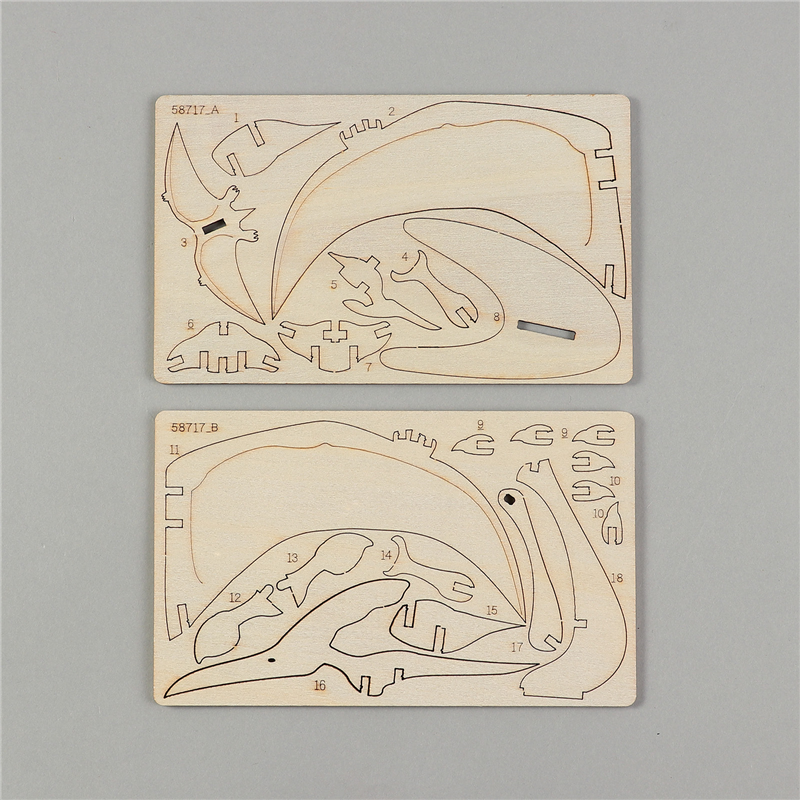 アーテック 木製3Dパズル プテラノドン 1個（ご注文単位1個）【直送品】