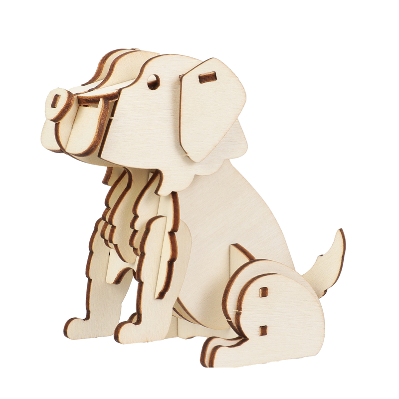 アーテック 木製3Dパズル レトリバー 1個（ご注文単位1個）【直送品】