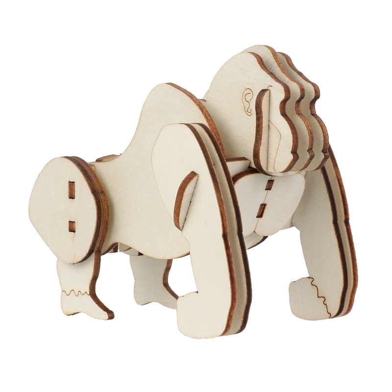 アーテック 木製3Dパズル ゴリラ 1個（ご注文単位1個）【直送品】