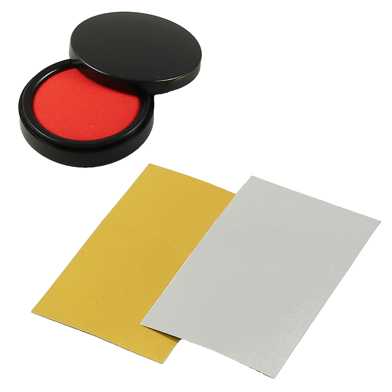 アーテック 梨地象嵌調朱肉φ70 1個（ご注文単位1個）【直送品】