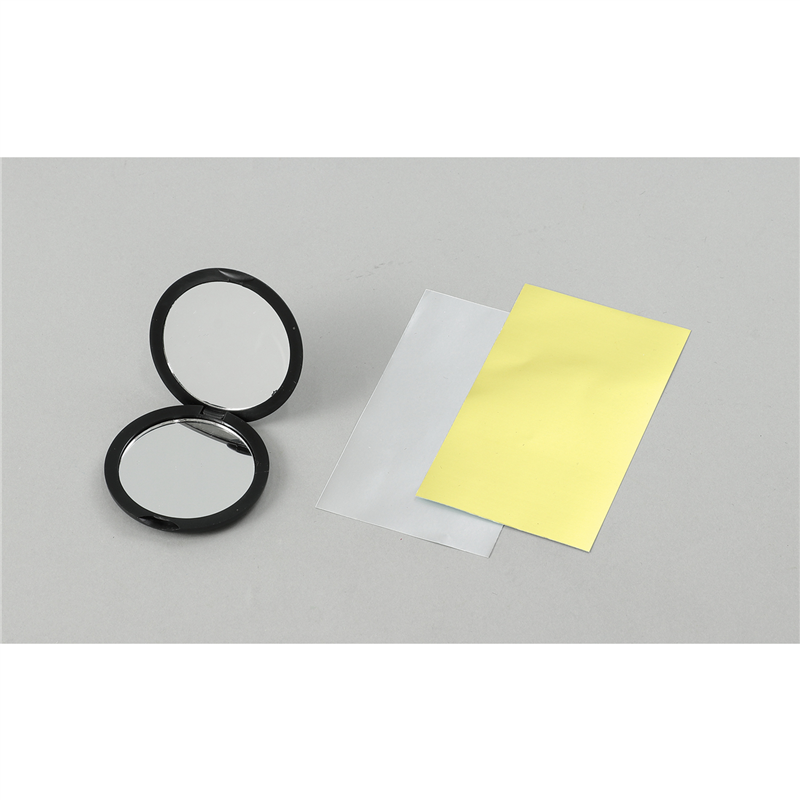 アーテック 象嵌調コンパクトミラー 黒 1個(ご注文単位1個)【直送品】