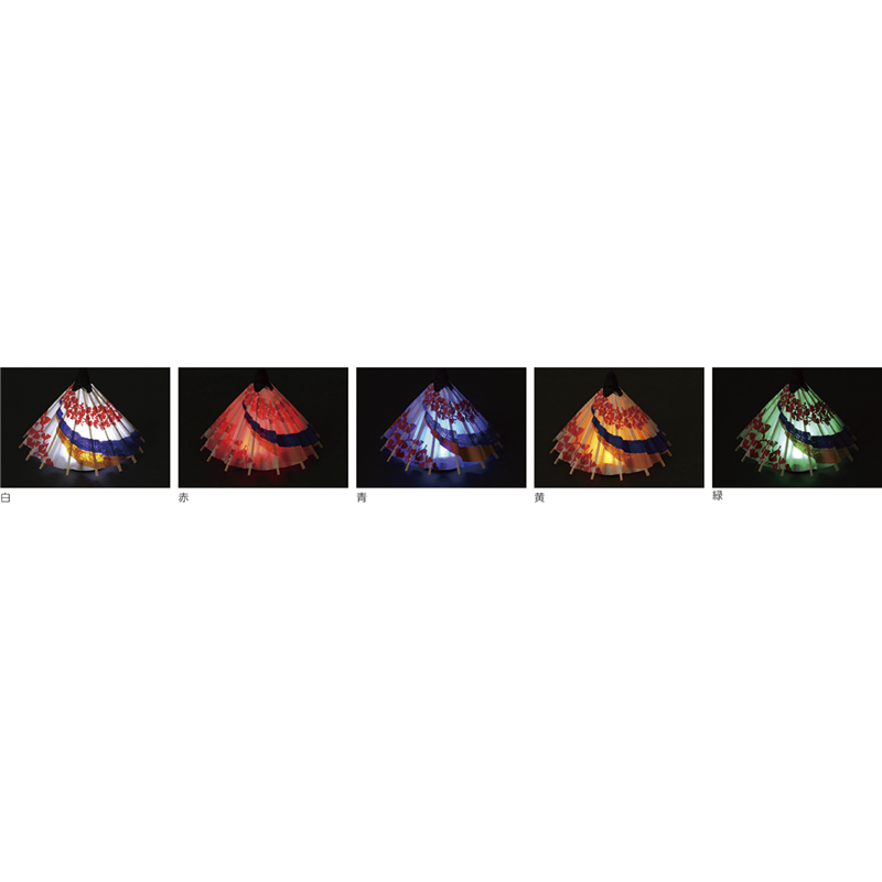 アーテック 和傘ランプシェード 緑 1個(ご注文単位1個)【直送品】