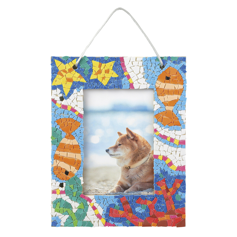 アーテック 壁掛けフォトフレーム プラモザイクセット 1個（ご注文単位1個）【直送品】