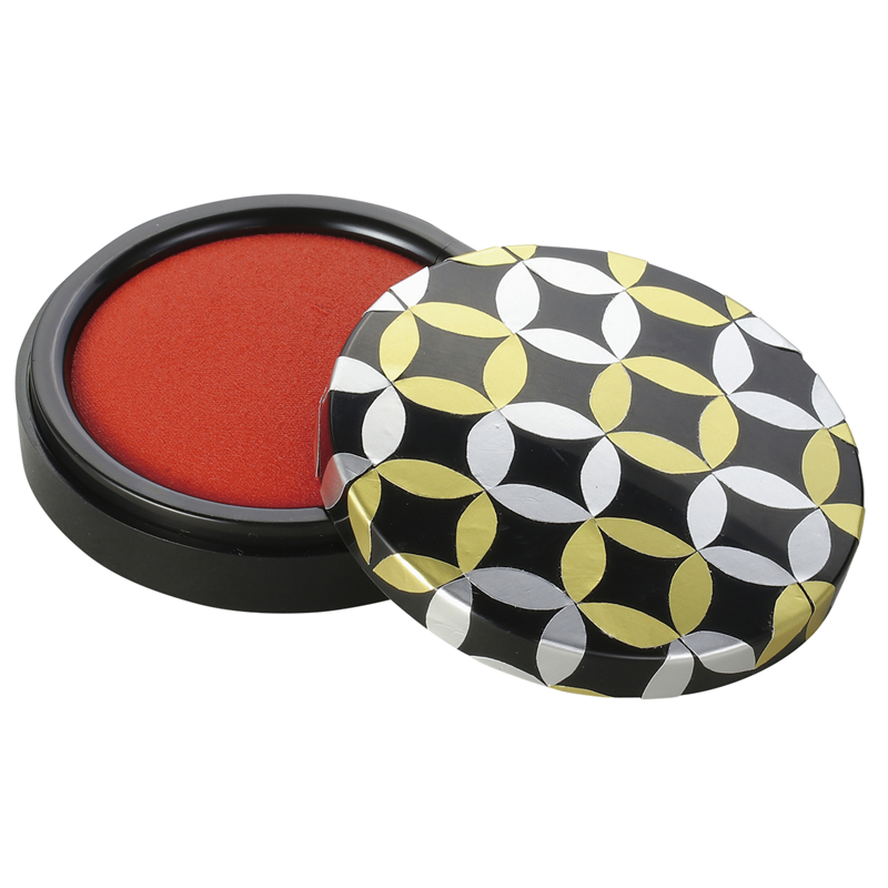 アーテック 象嵌調 朱肉φ70 1個（ご注文単位1個）【直送品】