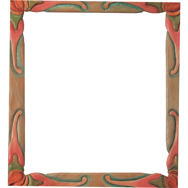 アーテック 木彫しきし額縁(細) 1個（ご注文単位1個）【直送品】