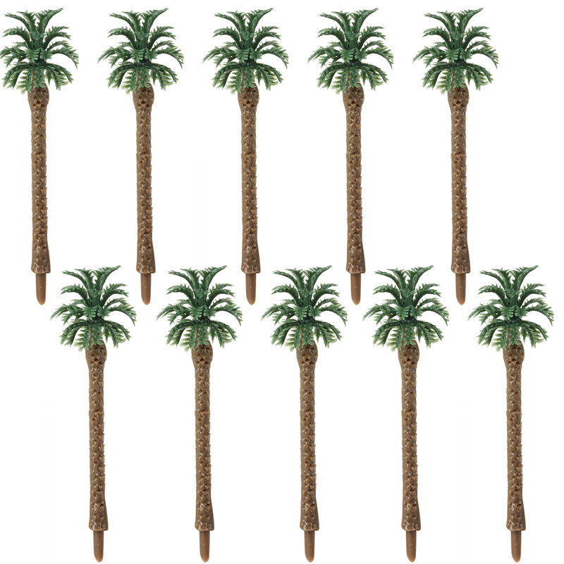 アーテック ジオラマ模型 樹木 ヤシの木 H60mm 10ピース 1個（ご注文単位1個）【直送品】