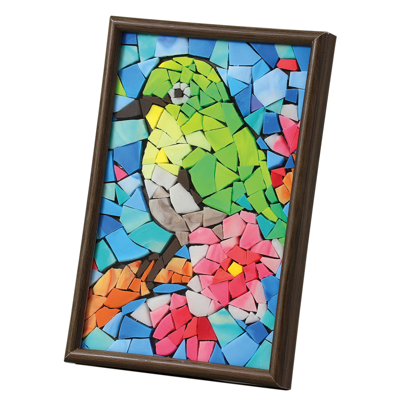 アーテック モザイクフレーム ハガキサイズ(アイボリークレイ) 1個（ご注文単位1個）【直送品】