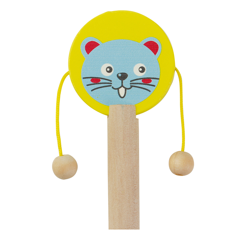 アーテック 木製でんでんたいこ ねずみ 1個（ご注文単位1個）【直送品】