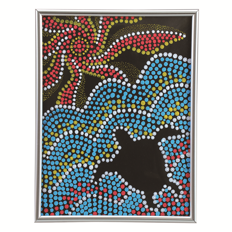 アーテック 黒ベース 点描フレーム(ドットマーカー4色付)小 1個（ご注文単位1個）【直送品】