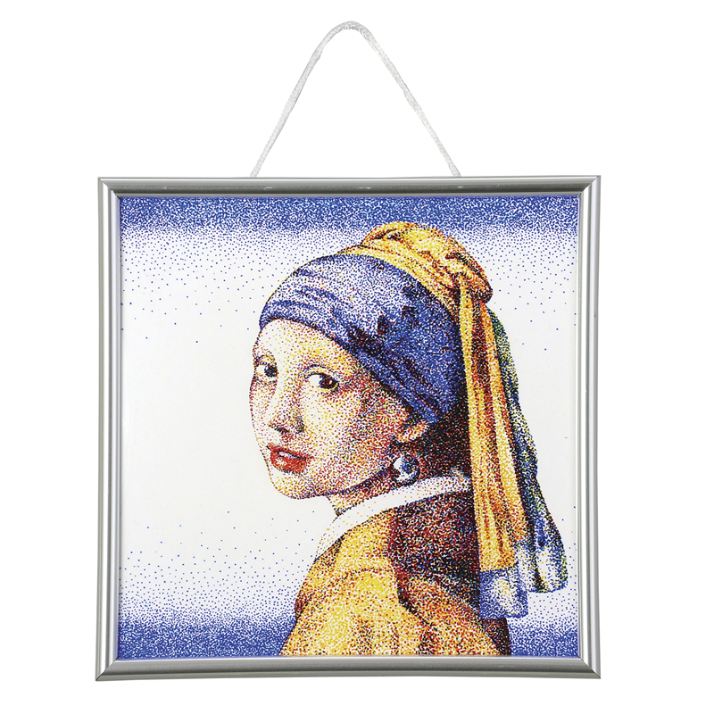 アーテック 点描フレーム正方形 3色ペン付 1個（ご注文単位1個）【直送品】