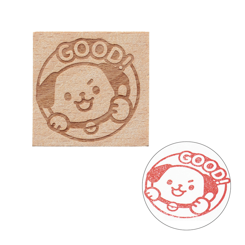 アーテック 木柄 スタンプ30 B GOOD 1個（ご注文単位1個）【直送品】