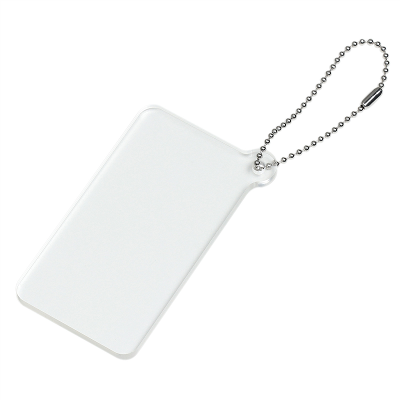 アーテック アクリルキーホルダー 四角 1個（ご注文単位1個）【直送品】