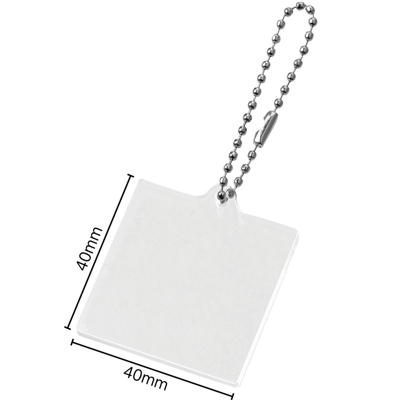 アーテック アクリルキーホルダー 正方形型 1個（ご注文単位1個）【直送品】