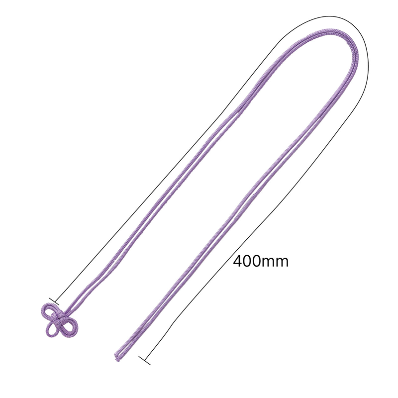 アーテック お守り紐 二重叶結び 淡紫 10本組 1個(ご注文単位1個)【直送品】