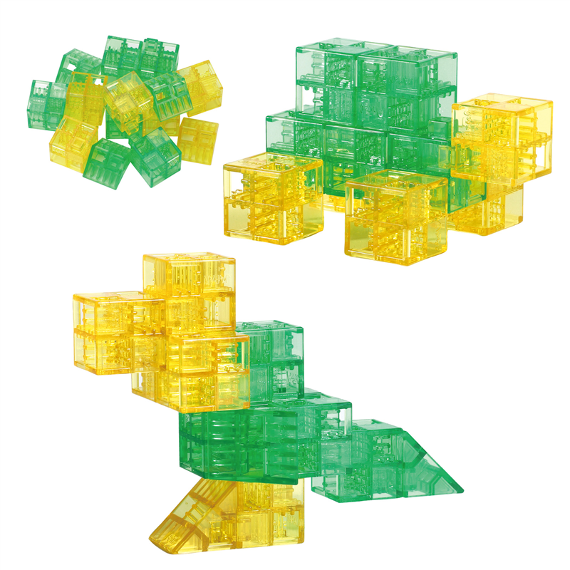 アーテック Artecブロック なないろクリア ミニパックA(かめ&インコ) 1個（ご注文単位1個）【直送品】